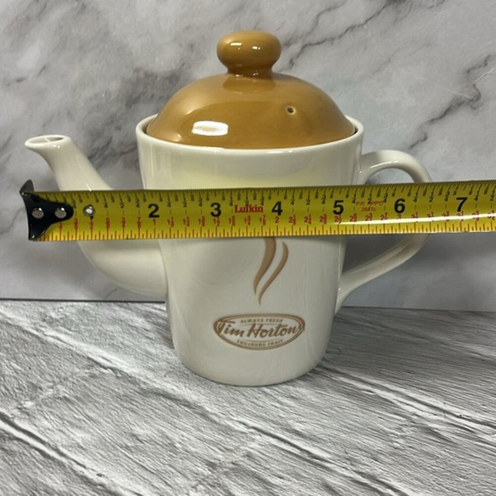 Vintage Tim Hortons Coffee / Tea Pot Carafe - Picture 8 of 8
